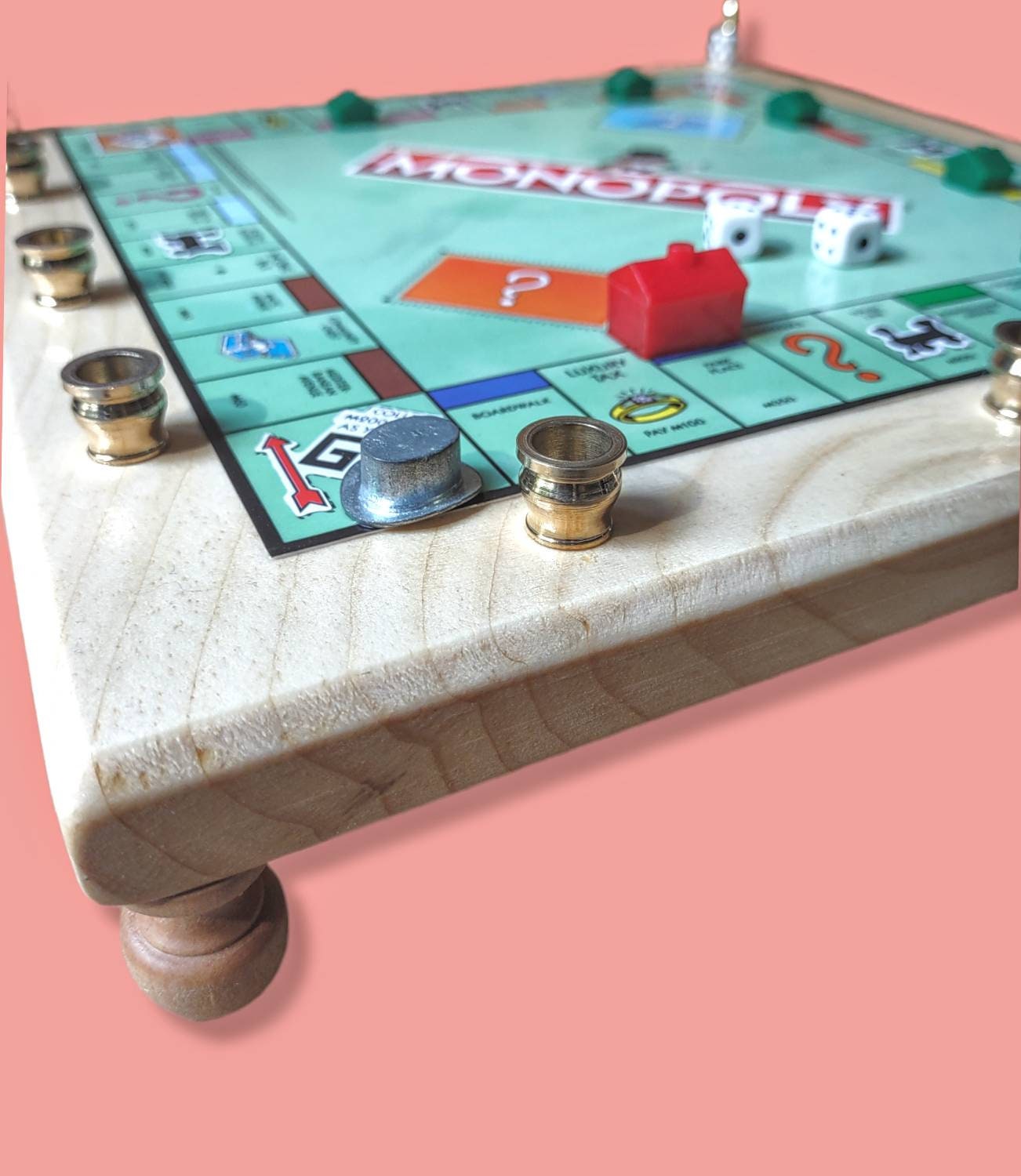 Monopoly Board Game Menorah