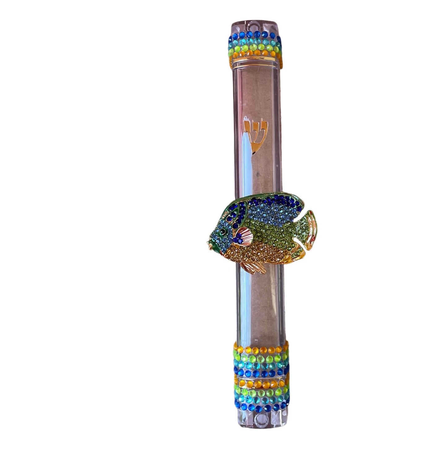 Ocean Beach Bling Mezuzah Case