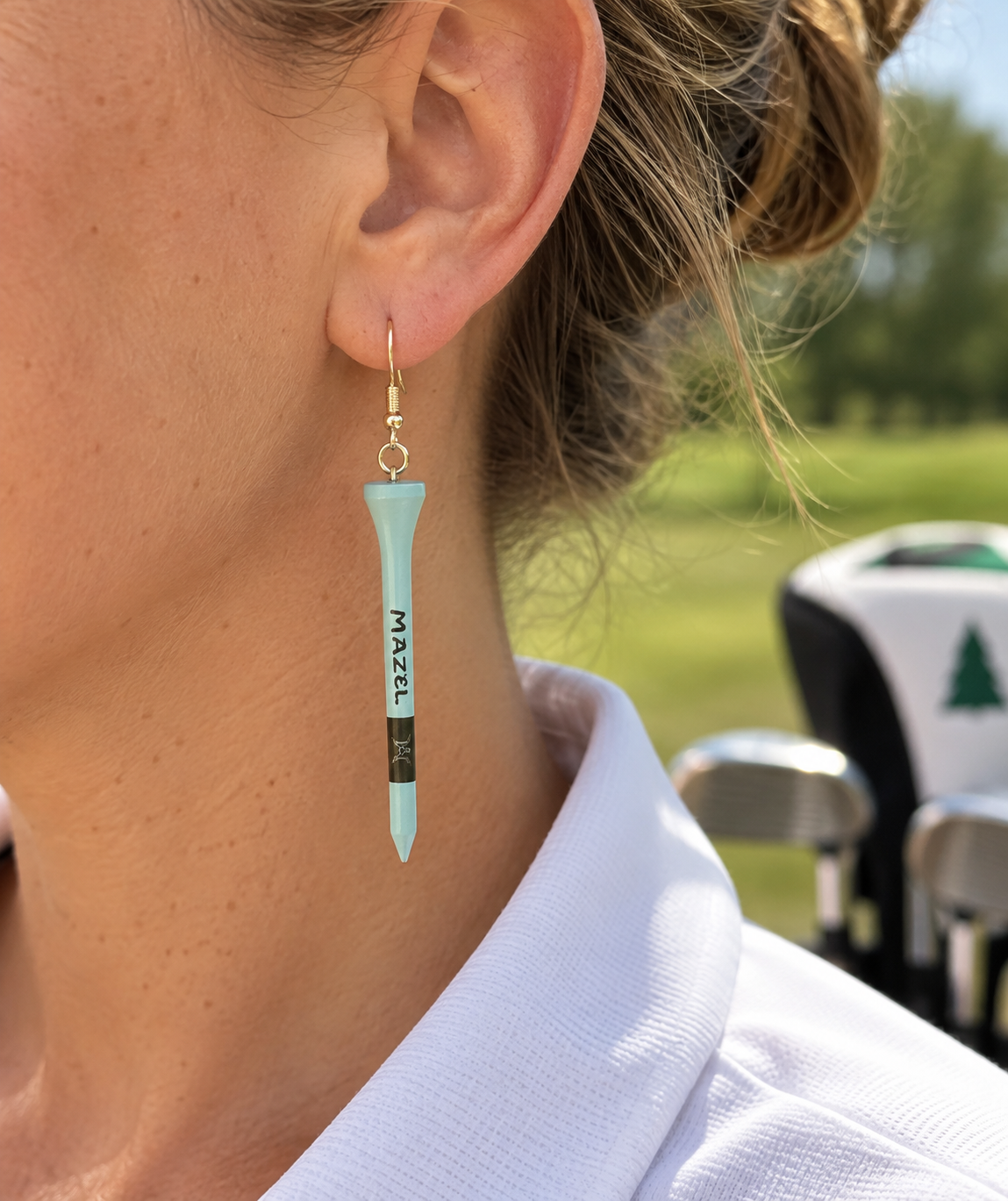 Authentic Mazel Tee Earrings