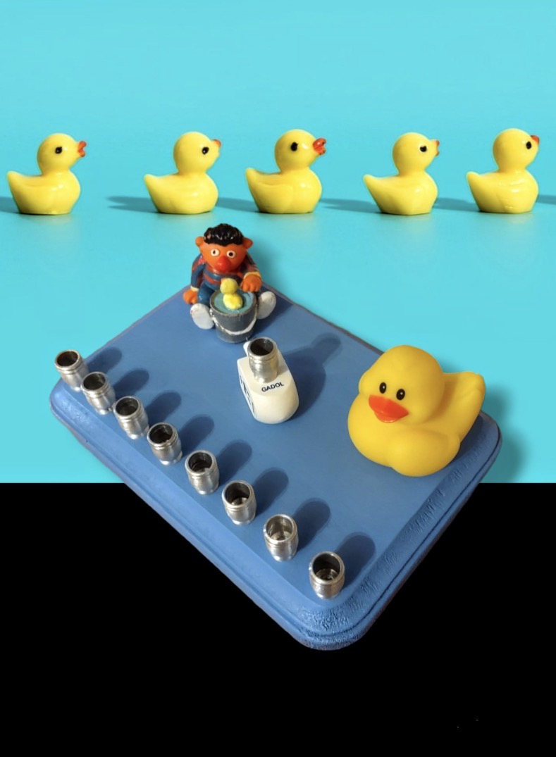 Sesame Street Menorah
