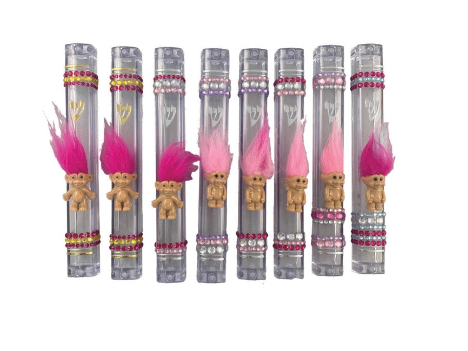 Vintage Trolls Mezuzah Case