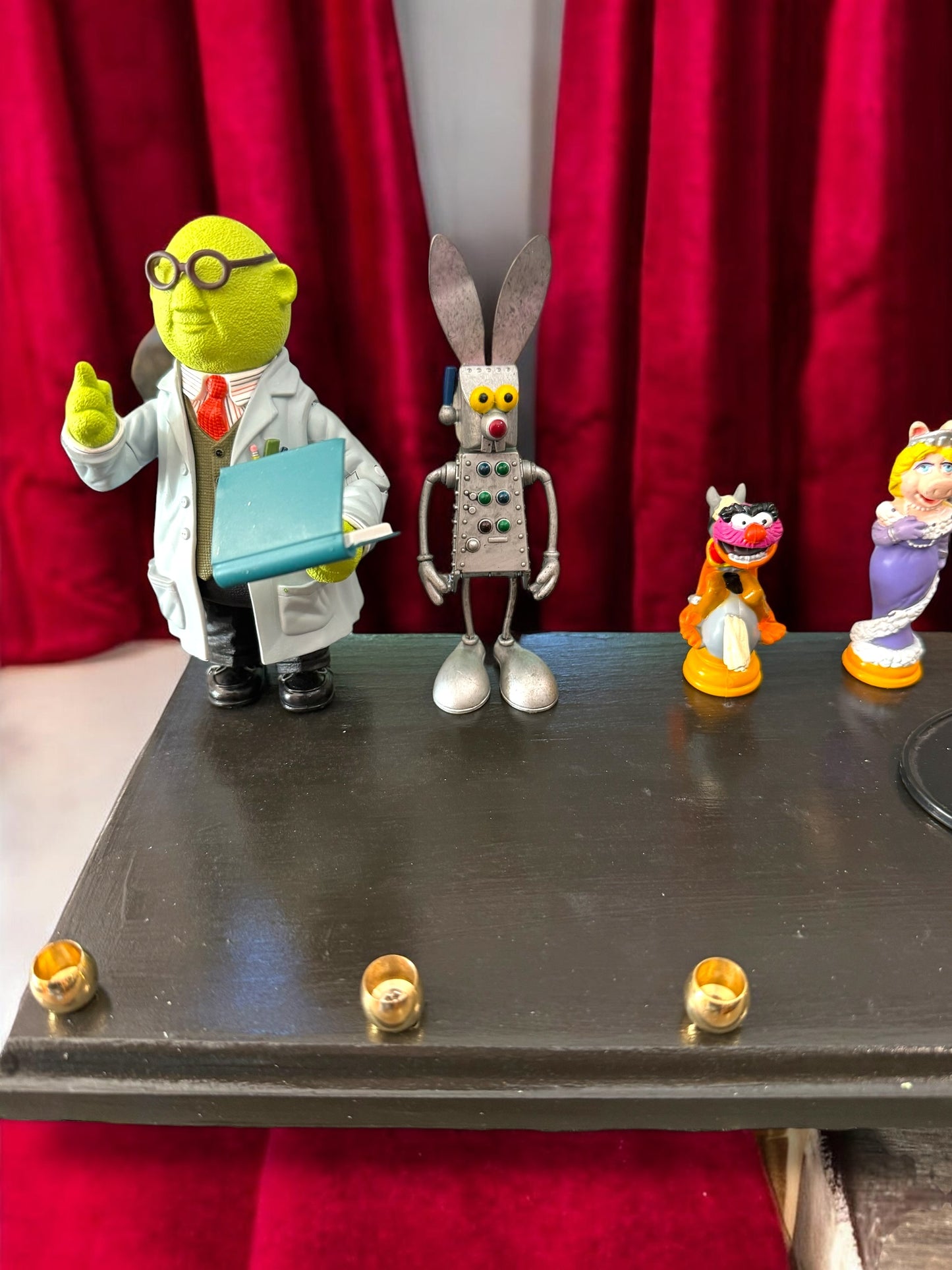 Collectors Muppets Vintage Repurposed Figures Menorah Hanukah Chanukah Judaica