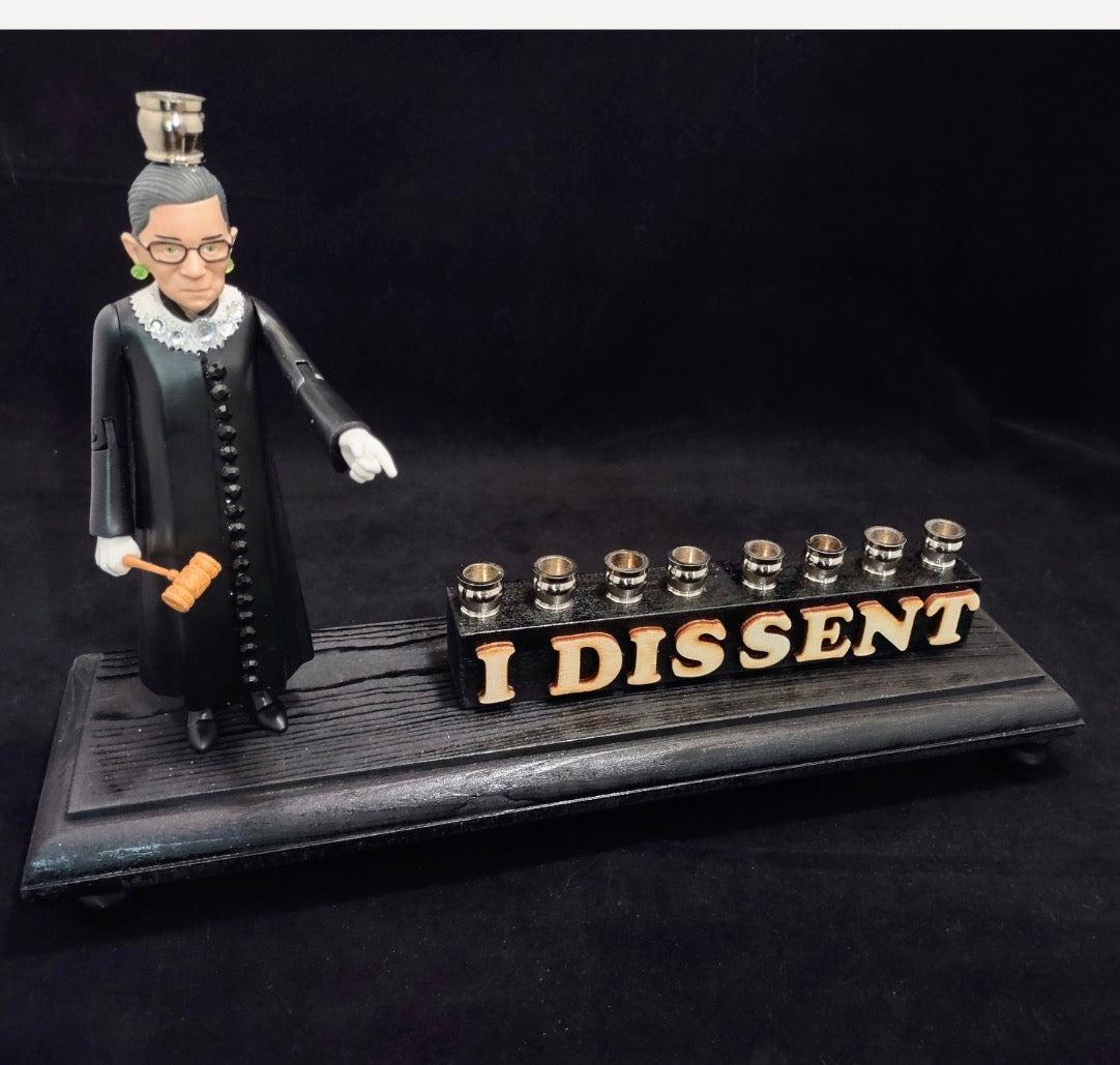 I Dissent RBG Menorah
