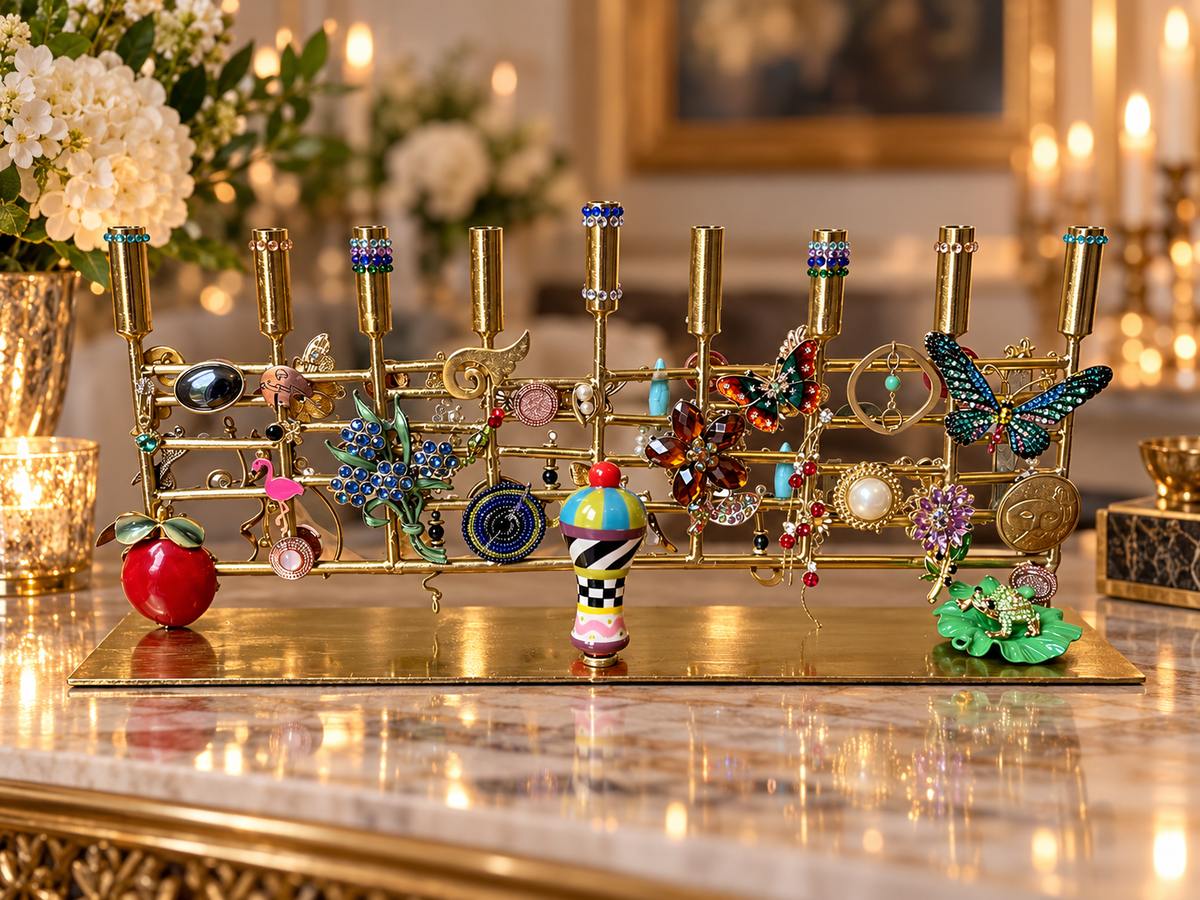 The Curiosity Garden Menorah — The Heirloom Collection