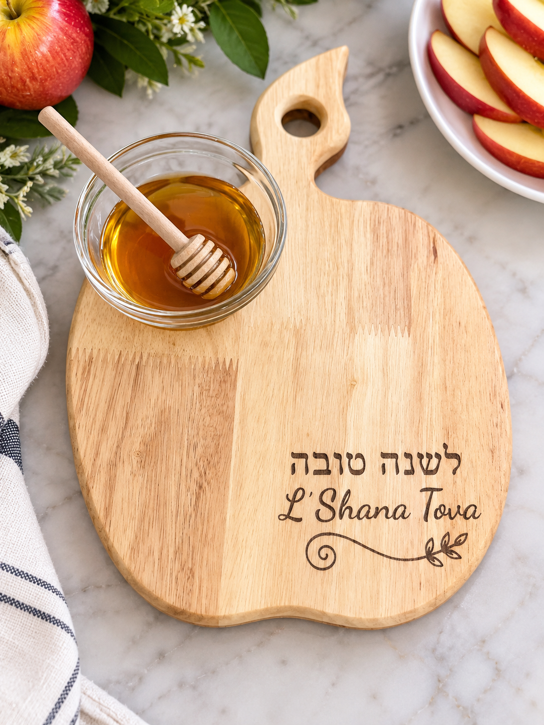L’Shana Tova Apple & Honey Board