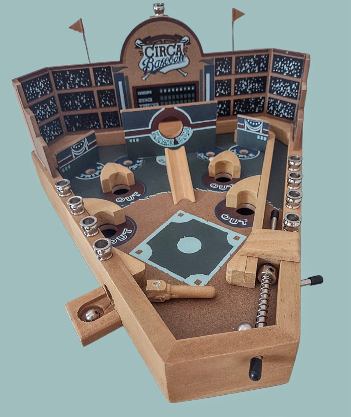 Vintage Pinball Machine Menorah