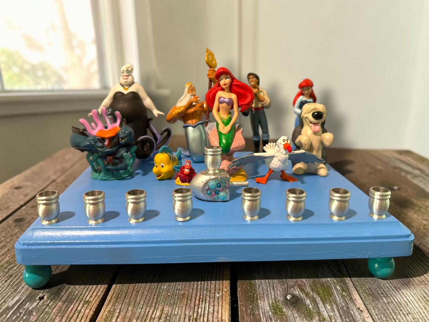 Classic Disney Little Mermaid Menorah Princess Menorah