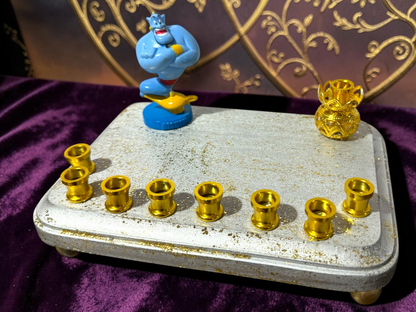 Aladdin Genie Menorah Classic Disney Judaica Hannukah