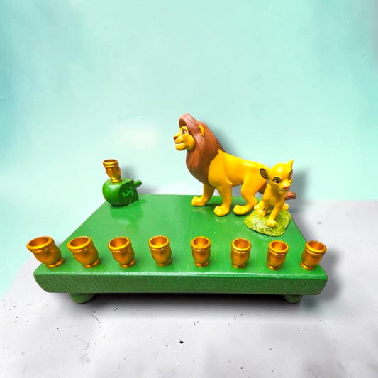 Lion King Simba & Mufasa Menorah