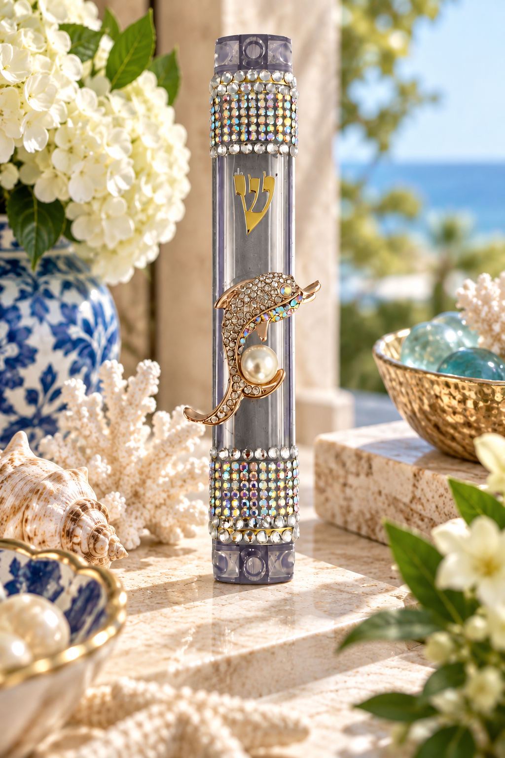 The Dolphin of Peace Mezuzah Case