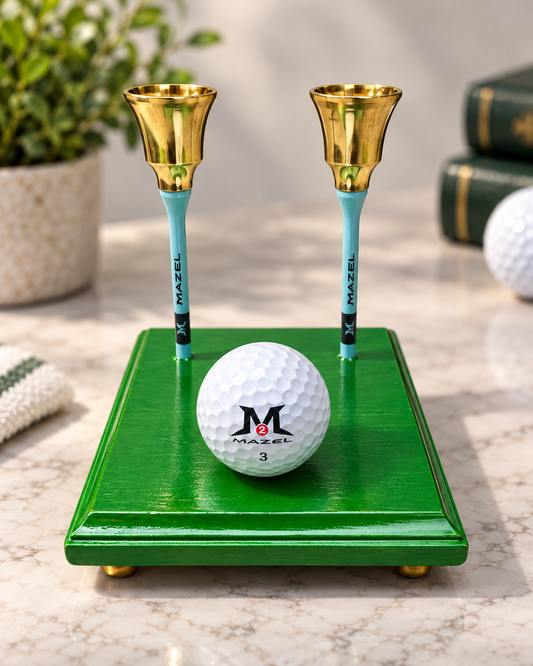 Golf Shabbat Candle Holder