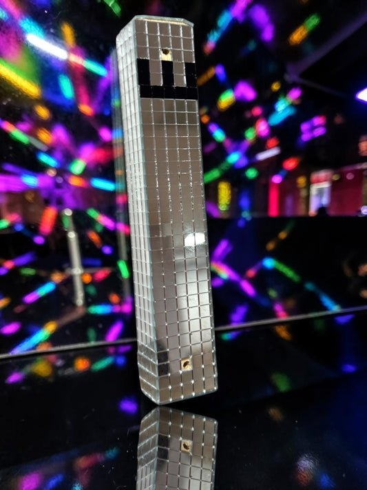 Disco Mirrored Mezuzah Case- Multiple Colors Available