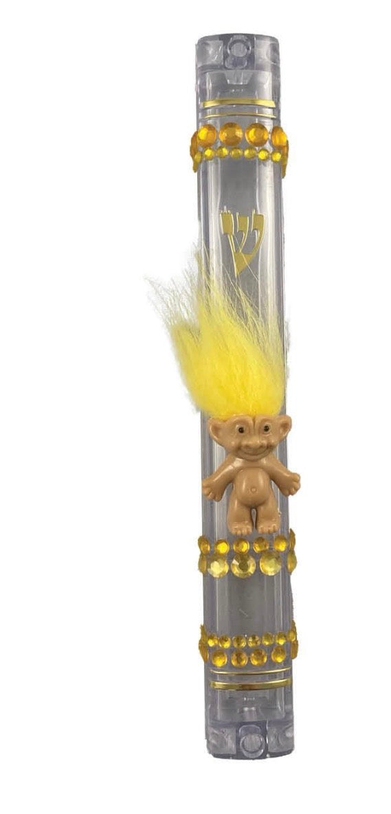 Vintage Trolls Mezuzah Case