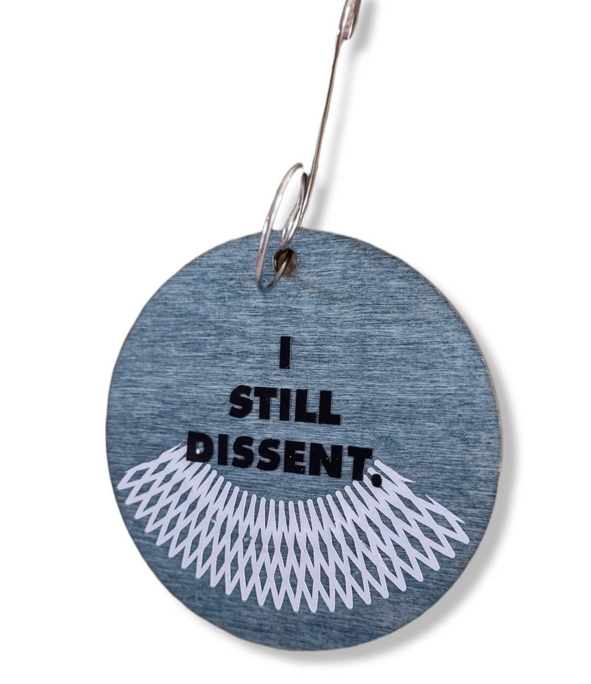 Inspirational feminist empowerment ornaments