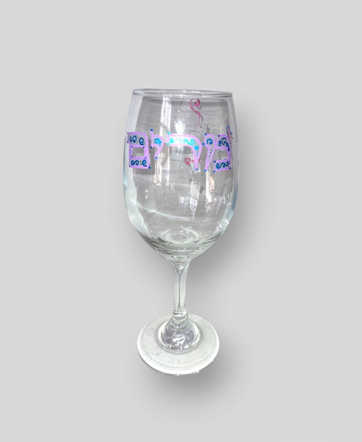 Handpainted Miriam's Cup for Pesach Seder