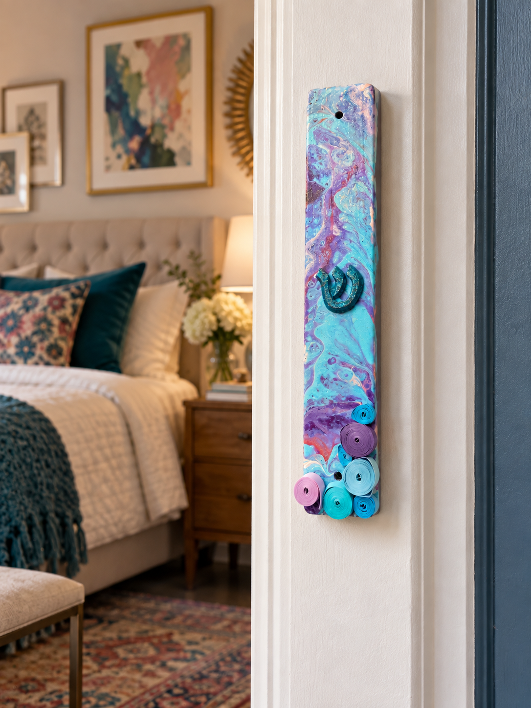 Daydream Mezuzah — Handmade by Miriam, Age 11