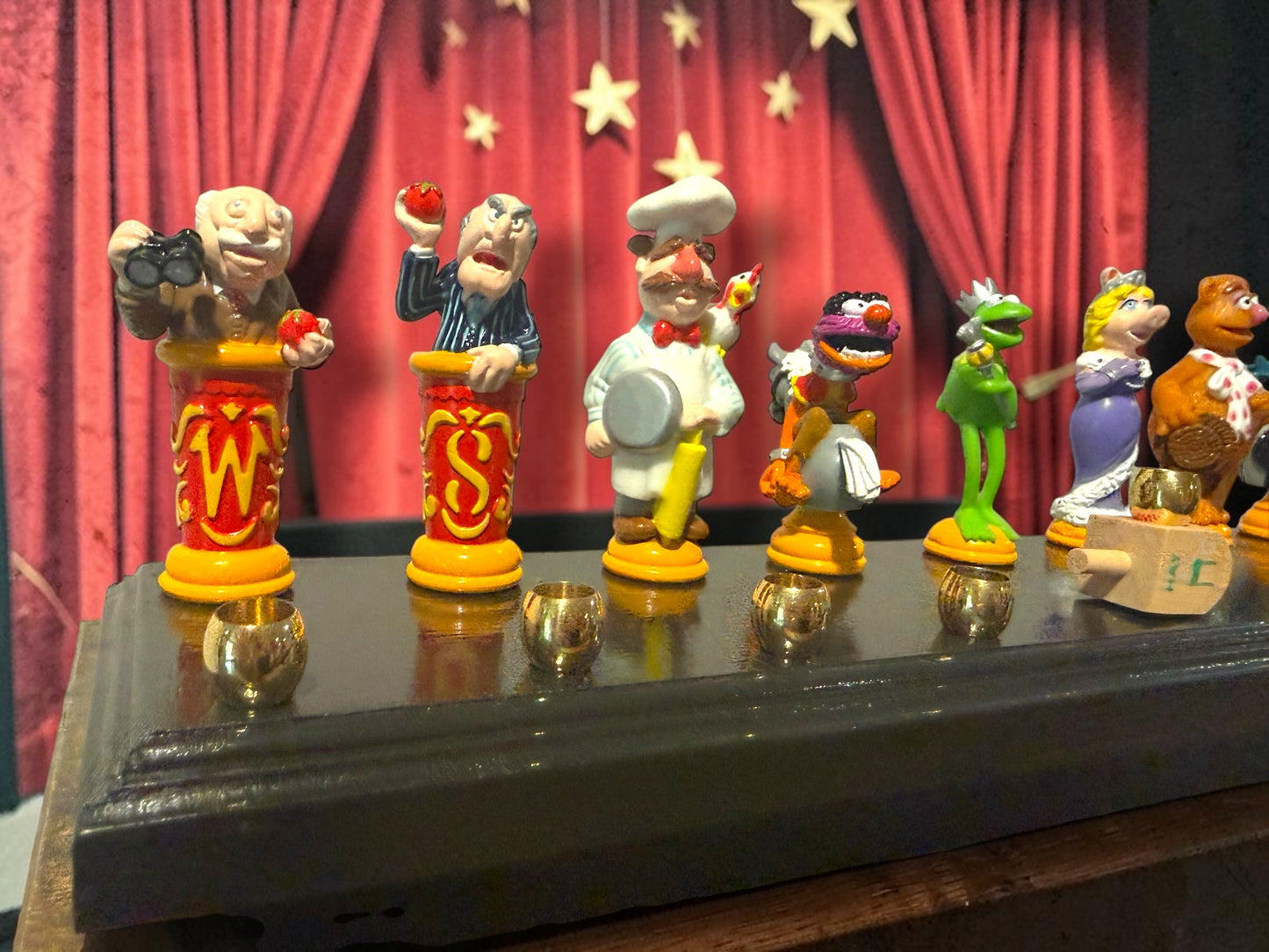 Collectors Muppets Vintage Repurposed Figures Menorah Hanukah Chanukah Judaica
