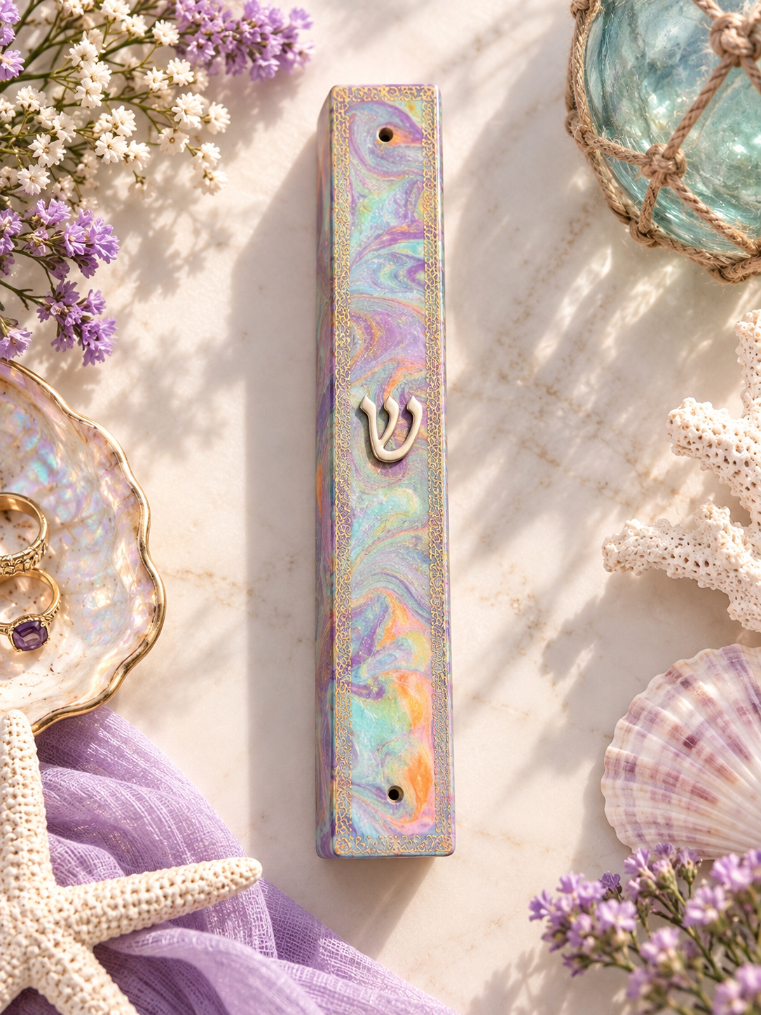 Enchanted Mezuzah — Handmade by Miriam, Age 11