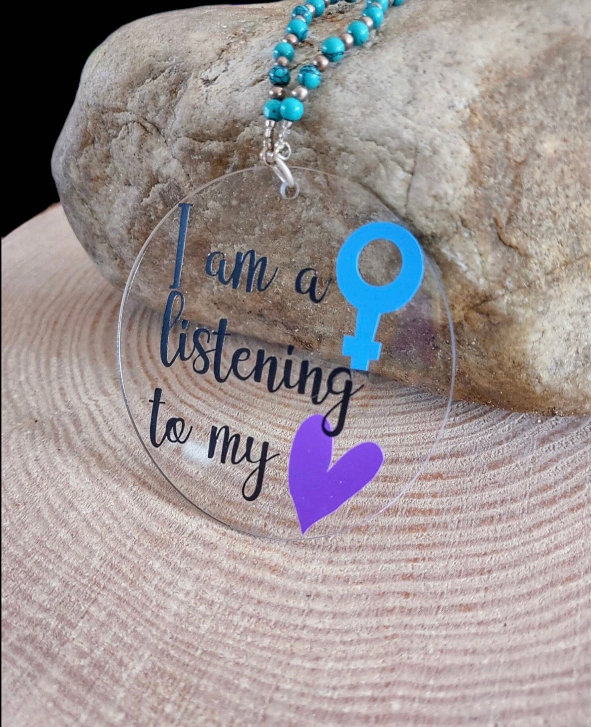 Inspirational feminist empowerment ornaments