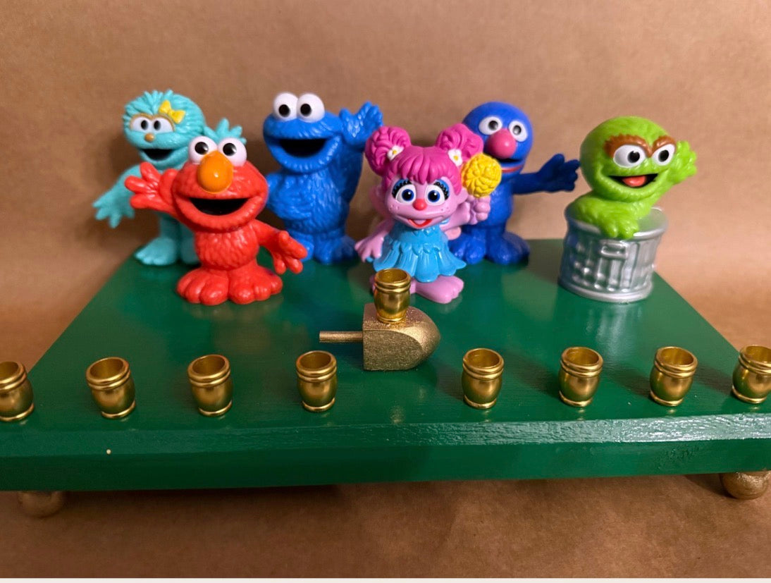 Sesame Street Menorah