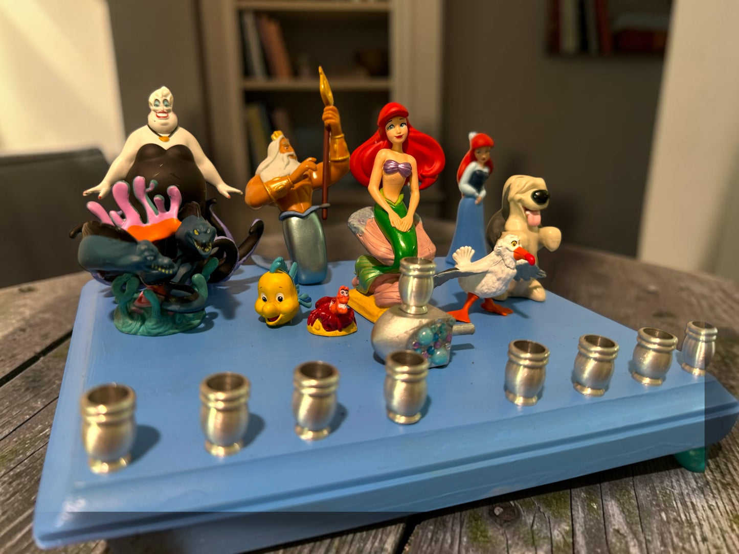 Classic Disney Little Mermaid Menorah Princess Menorah
