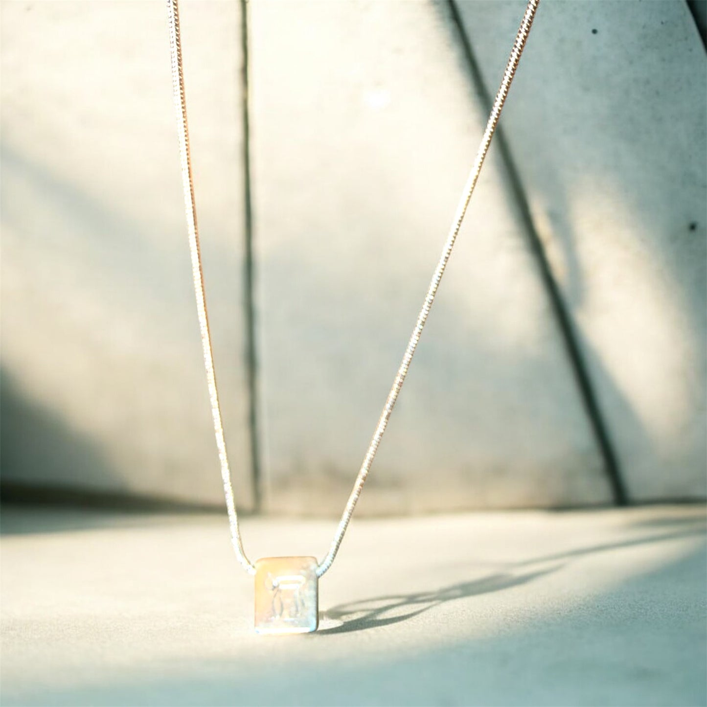 Vintage Sterling Silver Star of David Chai & Heart bead charm necklace