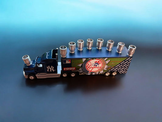Vintage Yankees Baseball Collectible Truck Menorah