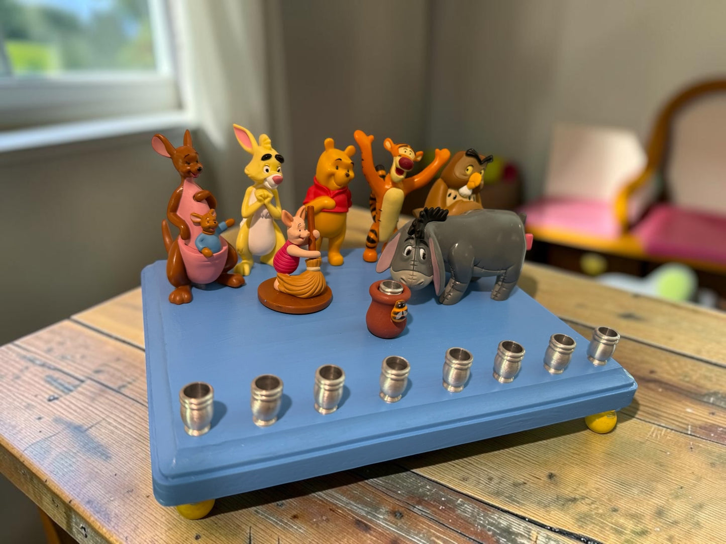 Classic Winnie the Pooh Menorah