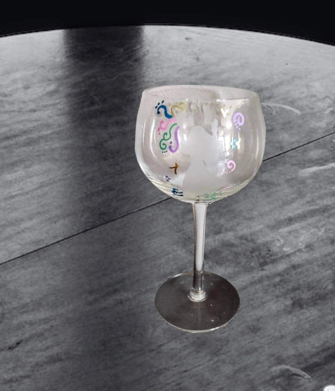 Handpainted Set of Miriam, Elijah & Kiddush Cups Passover Seder Glassware