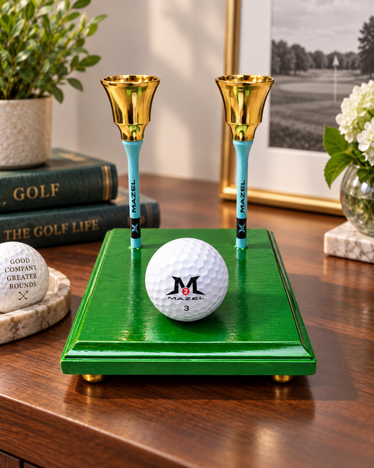 Golf Shabbat Candle Holder
