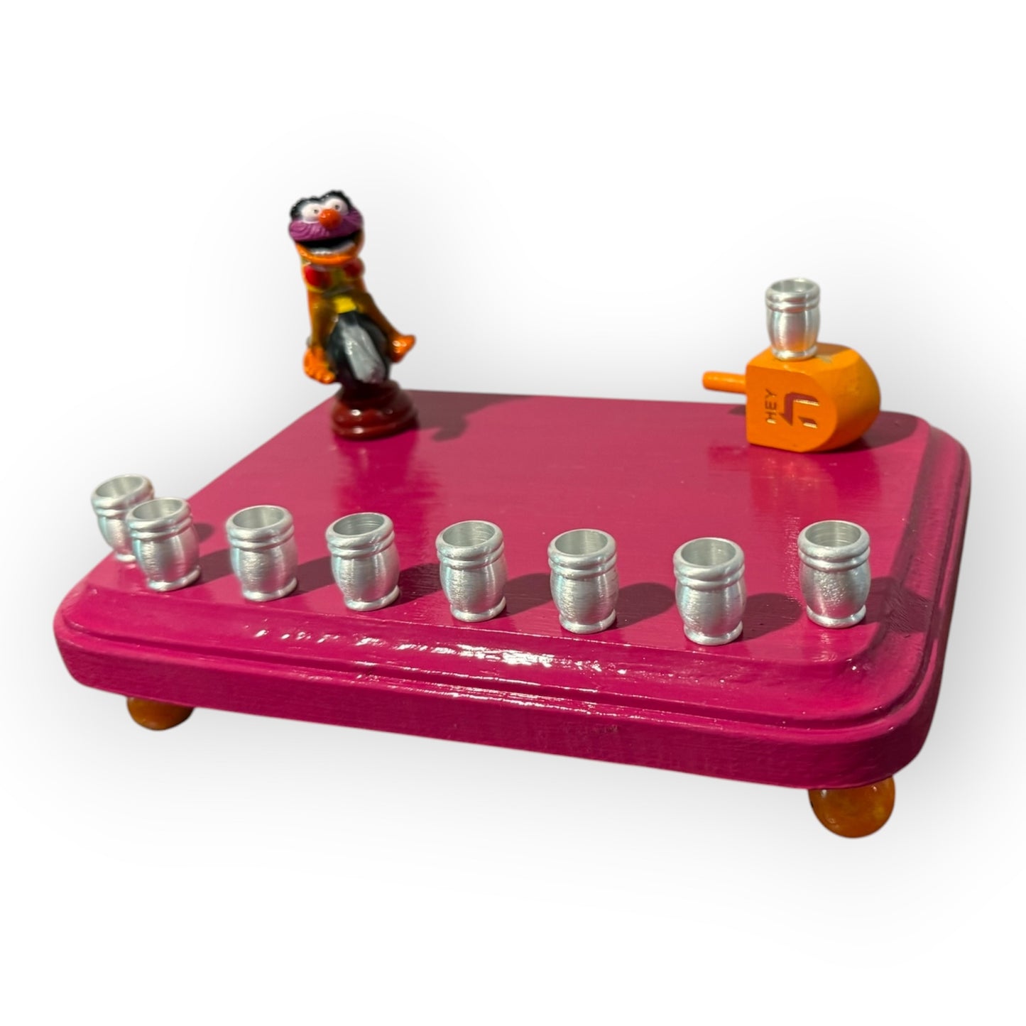 Collectors Muppets Animal Vintage Repurposed Figures Menorah Hanukah Chanukah Judaica
