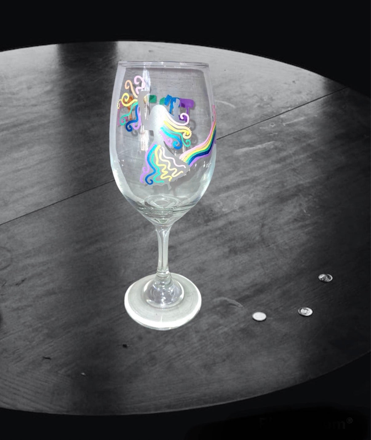 Handpainted Miriam's Cup for Pesach Seder