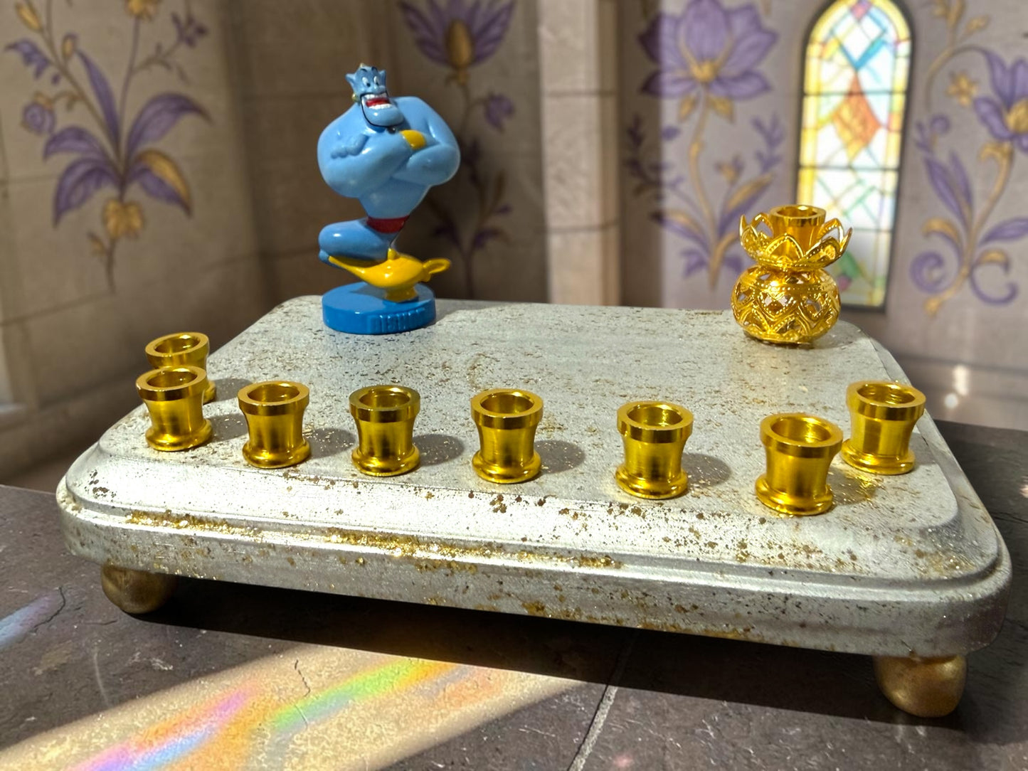 Aladdin Genie Menorah Classic Disney Judaica Hannukah