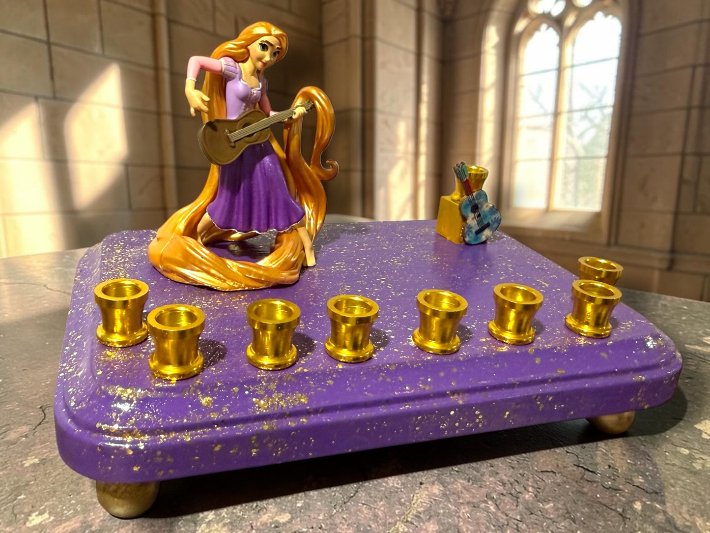Princess Menorah Classic Disney Judaica Hannukah Rapunzel