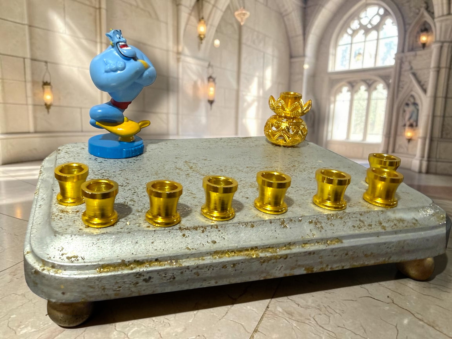 Aladdin Genie Menorah Classic Disney Judaica Hannukah