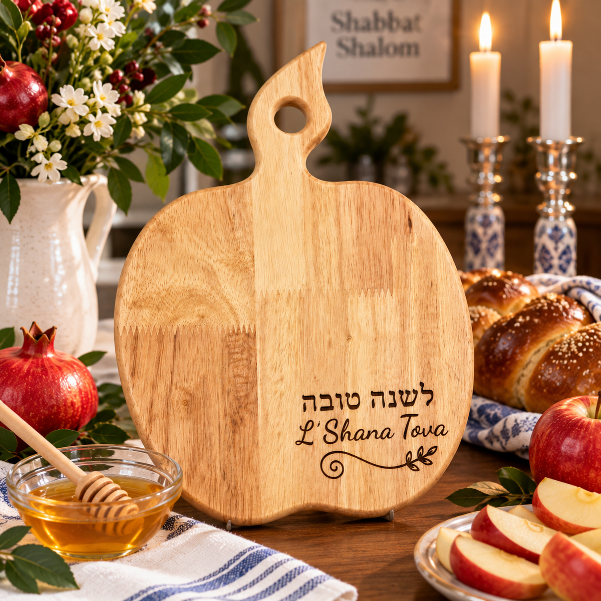 L’Shana Tova Apple & Honey Board