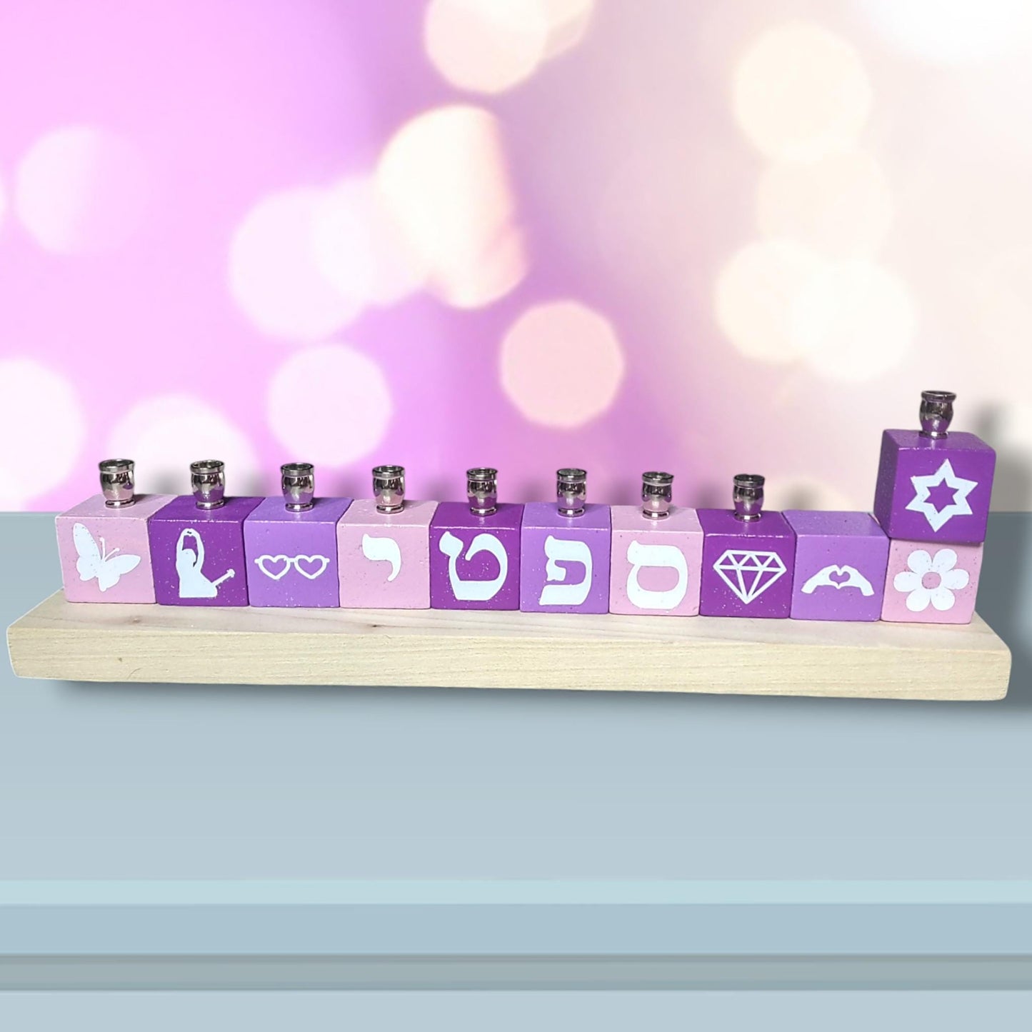 Personalized Swiftie Fan Menorah