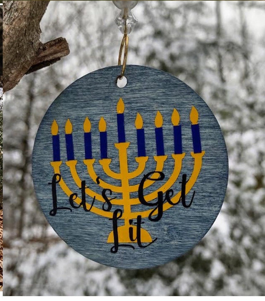 Menorah ornaments