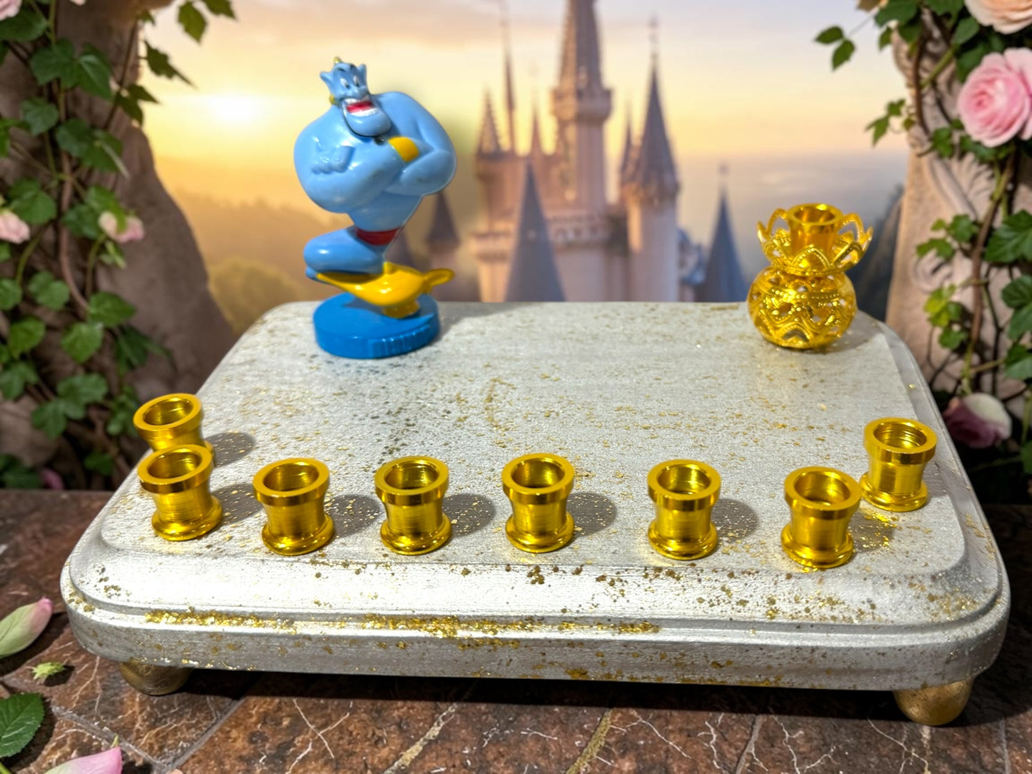 Aladdin Genie Menorah Classic Disney Judaica Hannukah