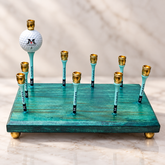 Mazel Tee! Golf Menorah
