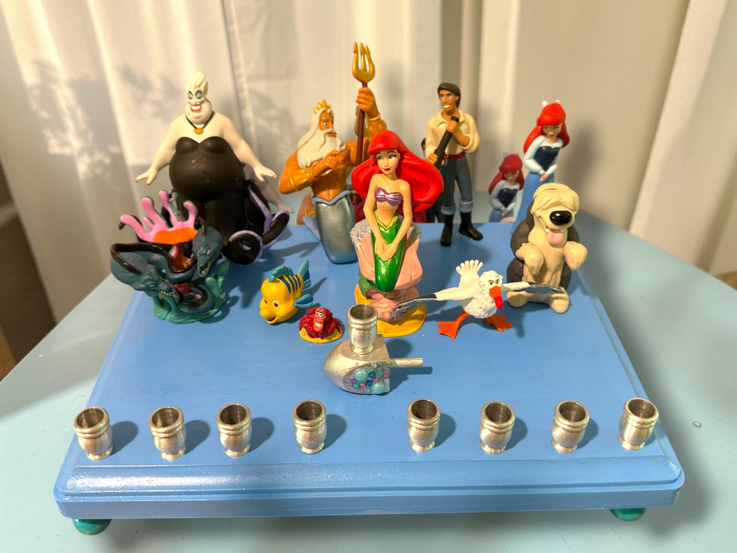 Classic Disney Little Mermaid Menorah Princess Menorah