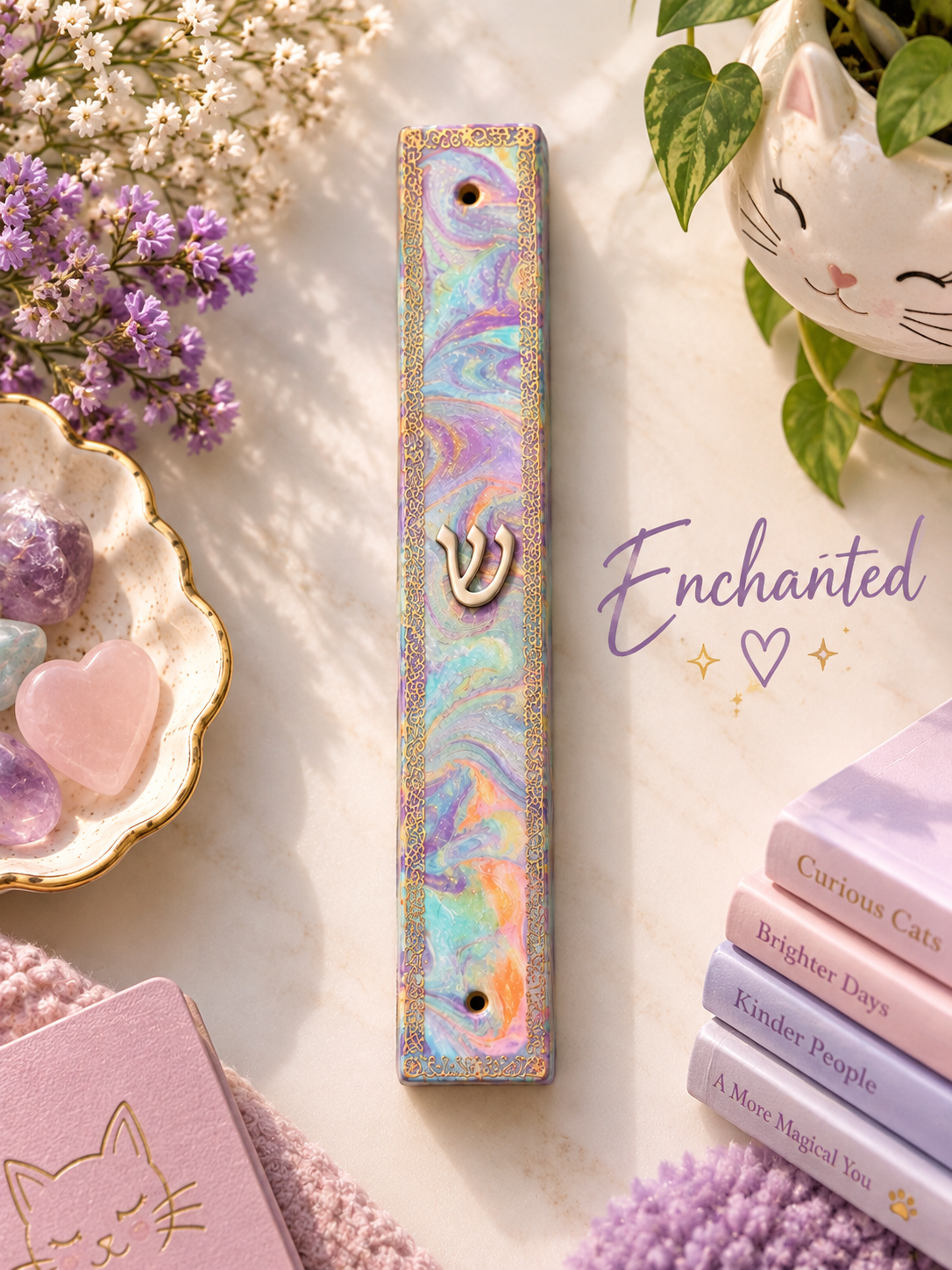 Enchanted Mezuzah — Handmade by Miriam, Age 11