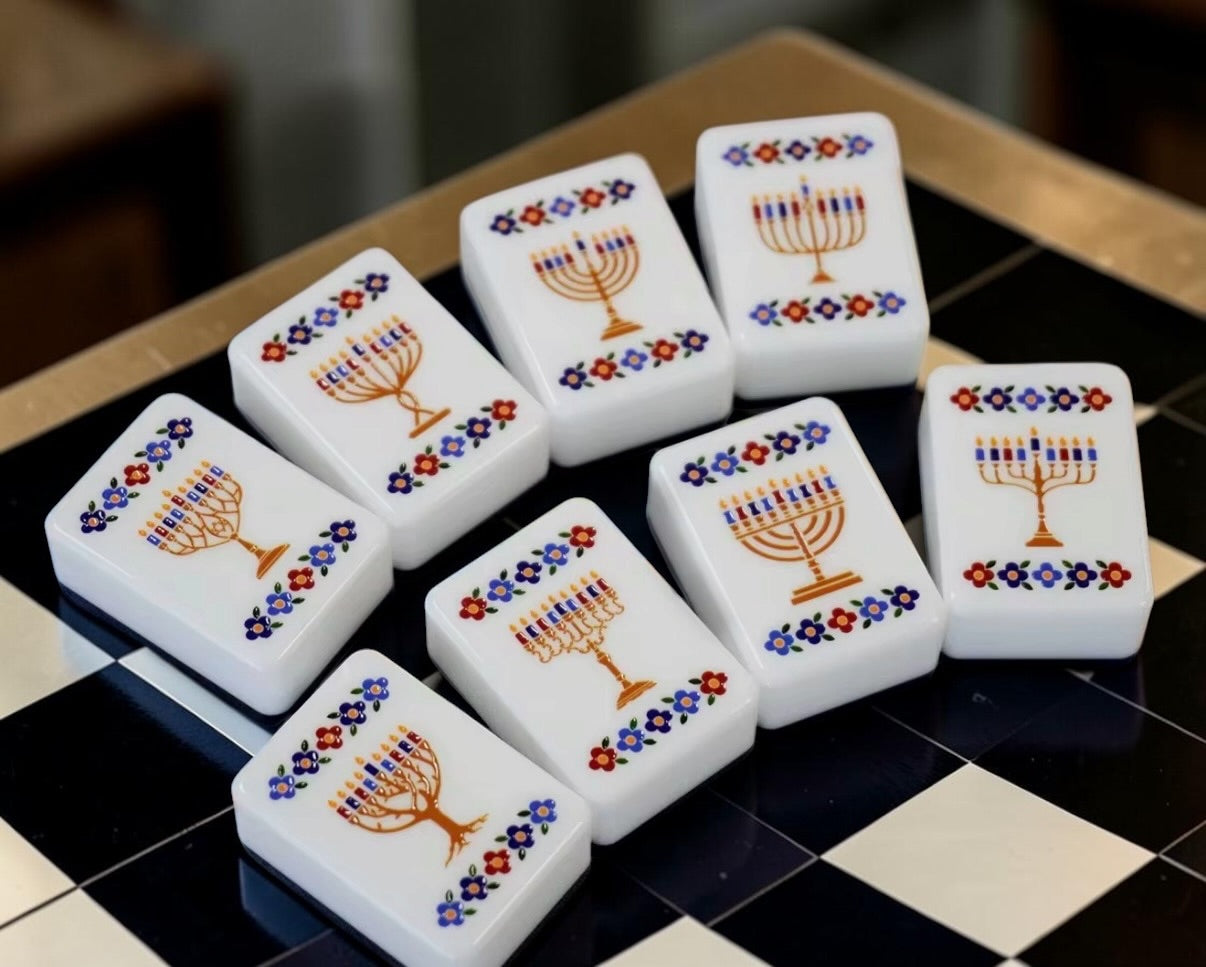 Brilliant Nights Hanukkah Mahjong Tiles Set PRE-ORDER