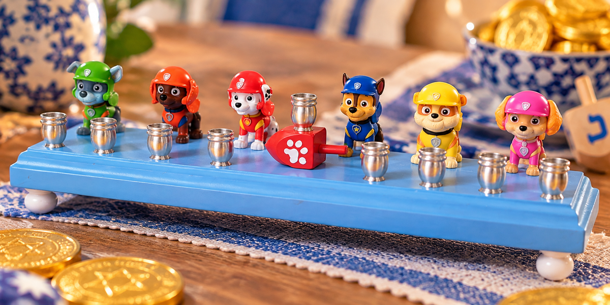 Paw Patrol Menorah
