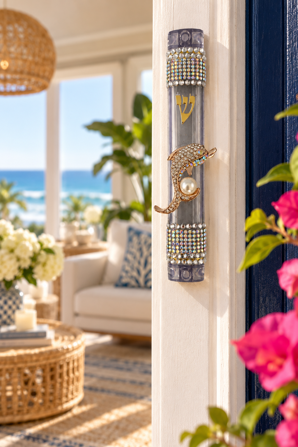 The Dolphin of Peace Mezuzah Case