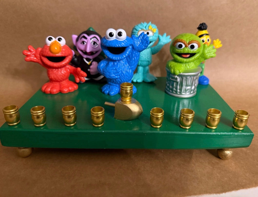 Sesame Street Menorah