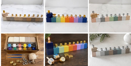 DIY Menorah Kit