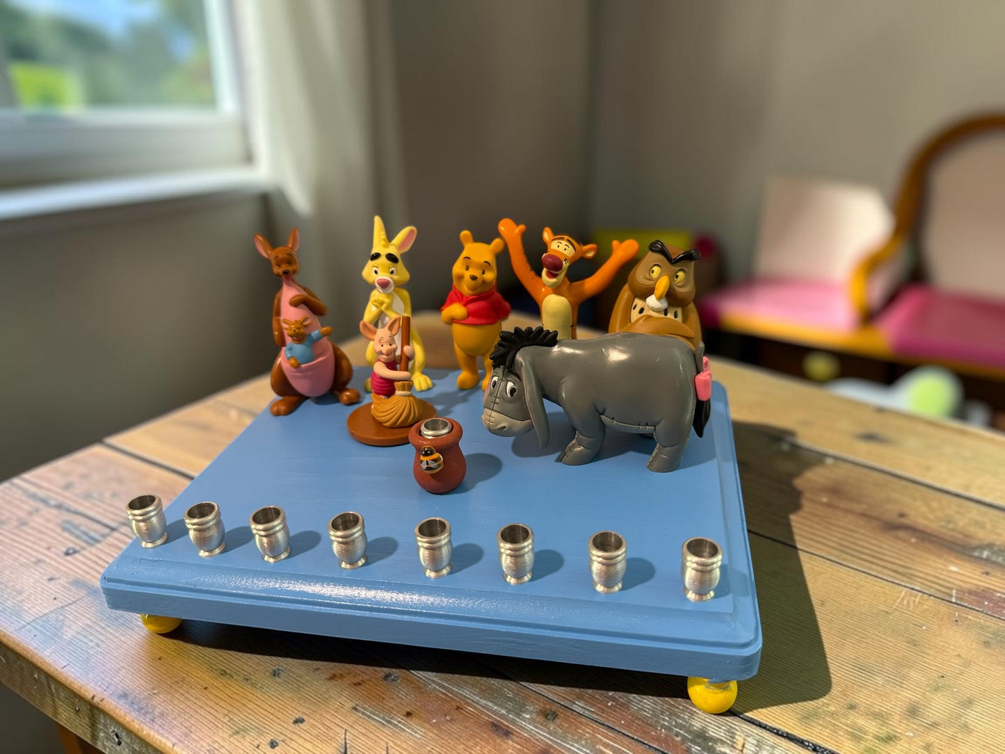 Classic Winnie the Pooh Menorah