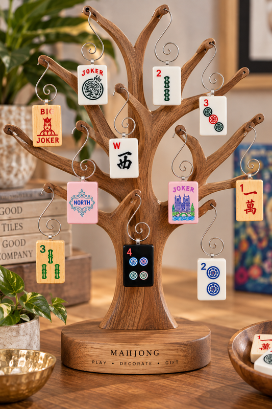 Genuine Mah Jong Tile Ornament