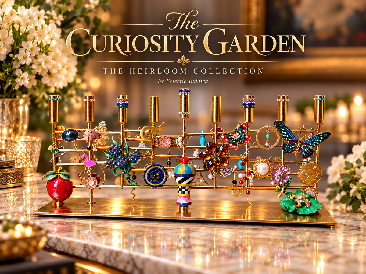 The Curiosity Garden Menorah — The Heirloom Collection